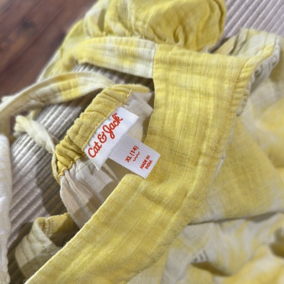 Cat & Jack Yellow Sleeveless Sundress - Picture 2 of 2